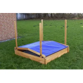 Promadino Sandkasten "MULTI" + Dach