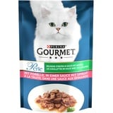 Purina Megapack: 52x85g Gourmet Perle Forelle & Spinat Katzenfutter nass