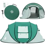 GOGLAND Wurfzelt Pop-Up 3 Personen-Camping-Zelt Wassersäule 2.000mm, Personen: 3, Lichtschutzfaktor 50+