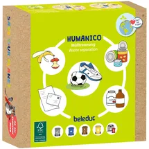 Beleduc HUMANICO-Puzzle Mülltrennung,