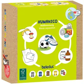 Beleduc HUMANICO-Puzzle Mülltrennung,