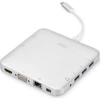 Digitus 12" USB-C-Dockingstation grau (DA-70863)