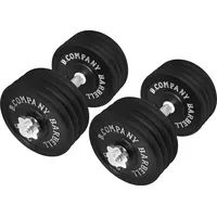 Bad Company Guss Kurzhantel-Set 85Kg (2x42,5) Hantelscheiben Hantelset