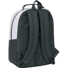 Air Val International Real Madrid 25/26 anpassbarer Rucksack 42cm - Weiß/Grau