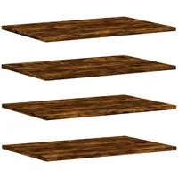 VidaXL Wandregal 60 x 40 x 1,5 cm Räuchereiche