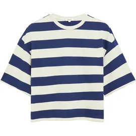 s.Oliver Gestreiftes T-Shirt im Boxy Shape - 42