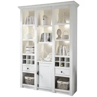 Furn.design Buffet Hooge in Pinie weiß Landhaus Buffetschrank mit