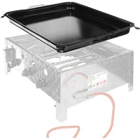 DEMA Ersatzpfanne 585 x 475 mm Stahl emailliert