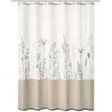 KLEINE WOLKE Duschvorhang Savannah 180 x 200 cm mehrfarbig