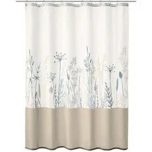 KLEINE WOLKE Duschvorhang Savannah 180 x 200 cm mehrfarbig