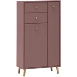 Schildmeyer Highboard 60,2 x 103,4 x 33,05 cm Mauve