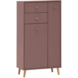 Schildmeyer Highboard 60,2 x 103,4 x 33,05 cm Mauve