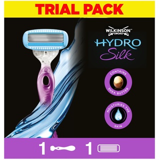 Wilkinson Sword Hydro Silk Damen Rasierer, mit 1 Klinge und Halterung, 1 St