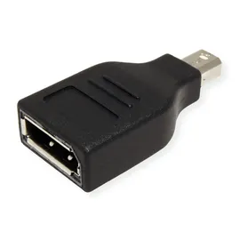 Value Mini DisplayPort zu DisplayPort Adapter Schwarz