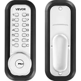 Vevor Mechanisches Codeschloss Einseitig 4- bis 7-stelliger Code Silber