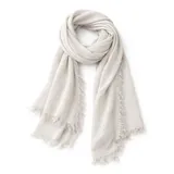 COLLEZIONE ALESSANDRO Schal " Schmeichler " in beige | Gr.: onesize