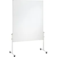SOENNECKEN Moderationswand 4858 120x150cm weiß inkl. Rollen