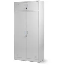 Jan Nowak Borys Mehrzweckschrank 185 x 90 x 50 cm Grau