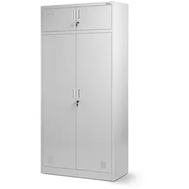 Jan Nowak Borys Mehrzweckschrank 185 x 90 x 50 cm Grau