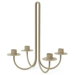 ferm LIVING - Sway Candelabra Cashmere