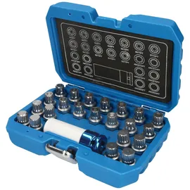 BRILLIANT TOOLS Felgenschloss-Sortiment für VW, 23-tlg