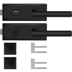 Karcher Glastürgarnitur EGS 360Q 83 mit BAD Verriegelung Kosmos Schwarz