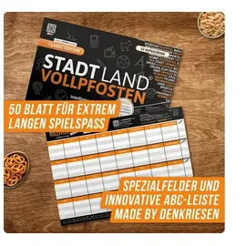 Denkriesen Stadt Land Vollpfosten - Classic Edition "Intelligenz ist relativ"