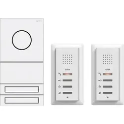 Gira 2407902 ZFH-Paket Audio System 106 Verkehrsweiß(lack.)
