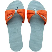 Havaianas You St Tropez Basic Flip Flop Women, Blau - Blue Water, 5 UK Narrow