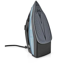 Nedis Bügeleisen 2600 W Dampf Schuss Keramisch blau