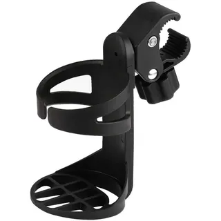 Fahrrad-Getränkehalter, Großes Kaliber Universal-Kinderwagen-Getränkehalter 360 Grad Rotation Trinkflaschenhalter für Fahrräder, Kinderwagen, Rollstuhl, Rollator, Mobility Scooter