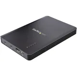 Startech 4 Bay NVMe Gehäuse, M.2 NVMe SSD Laufwerke, 1x DisplayPort Video/ 2x TB3 Downstream Ports, 40Gbit/s, 72W Stromversorgung, Externes Festplattengehäuse