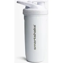 SmartShake Smart Shake Reforce Stainless Steel, 900 ml Edelstahl Shaker, White