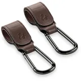 hauck Universal Kinderwagen Haken für Tragetaschen / Wickeltaschen - Brown