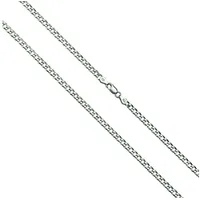 Vivance Collierkettchen Panzerkette 925-/ Sterling Silber rhod. weiß