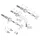 Hansgrohe Citterio 3-Loch Waschtischarmatur Brushed Bronze