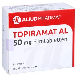 Topiramat AL 50 mg Filmtabletten 200 St