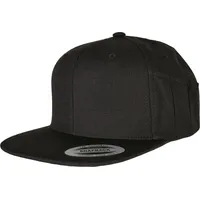 Flexfit Snapback Cap Schwarz,