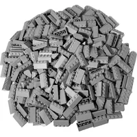 LEGO LEGO® 2x4 Dachsteine Dach Hellgrau für Dach -