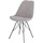 byLIVING Esszimmerstuhl RICA 2er Set, Cordbezug grau schwarz