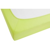 biberna 0077144 Feinjersey 140 x 200 - 160 x 200 cm apfelgrün