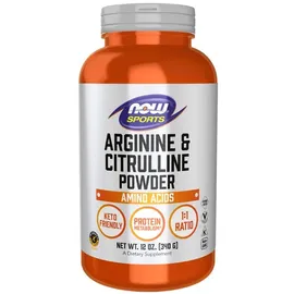 NOW Foods Arginin & Citrullin Pulver 340 g