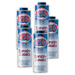5x 1L LIQUI MOLY 5105 Additiv Speed Benzin-Zusatz Reinigung+ Anti Korrosion