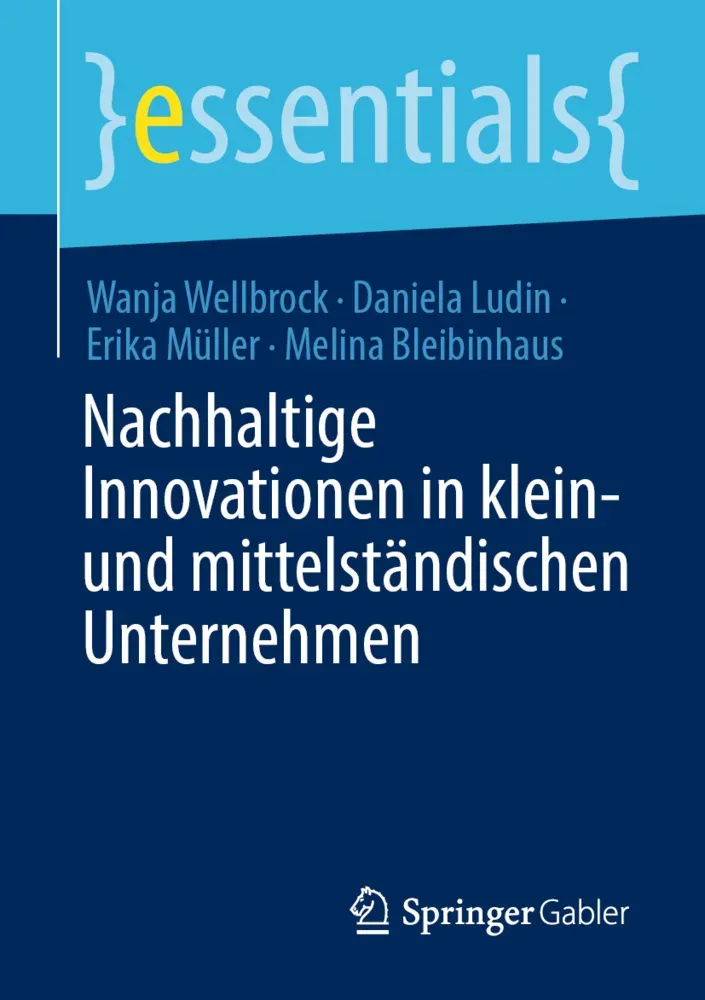 Nachhaltige Innovationen In Klein- Und Mittelständischen Unternehmen - Wanja Wellbrock  Daniela Ludin  Erika Müller  Melina Bleibinhaus  Kartoniert (T
