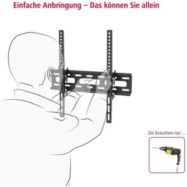 Hama TV-Wandhalterung neigbar