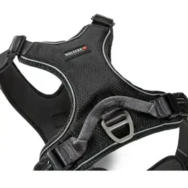 Wolters Active Pro Comfort Hundegeschirr Schwarz/Grau 60-75 cm