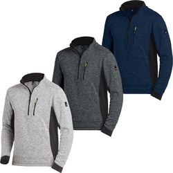 FHB Strick-Fleece-Troyer PATRICK 79597 Strickpullover Arbeitspullover Pullover