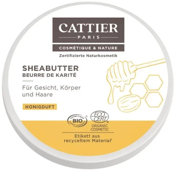 Preisvergleich Produktbild Cattier Sheabutter Honigduft Bio 100g