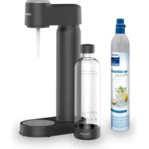 Philips ADD4901BK/10 schwarz + PET-Flasche + Zylinder