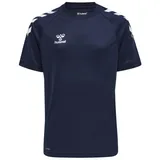 hummel Core Poly Tee S/S Kids, marine 116